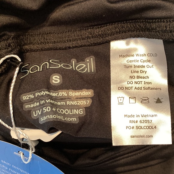 NWT SanSoleil UV 50 and Cooling Skirt with Legging - Picture 3 of 5